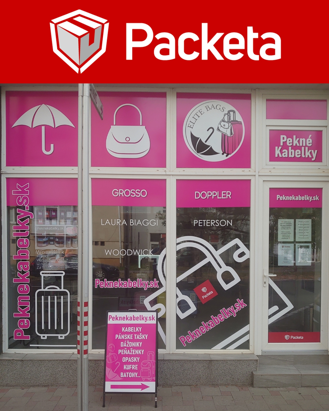 Náša predajňa Packeta