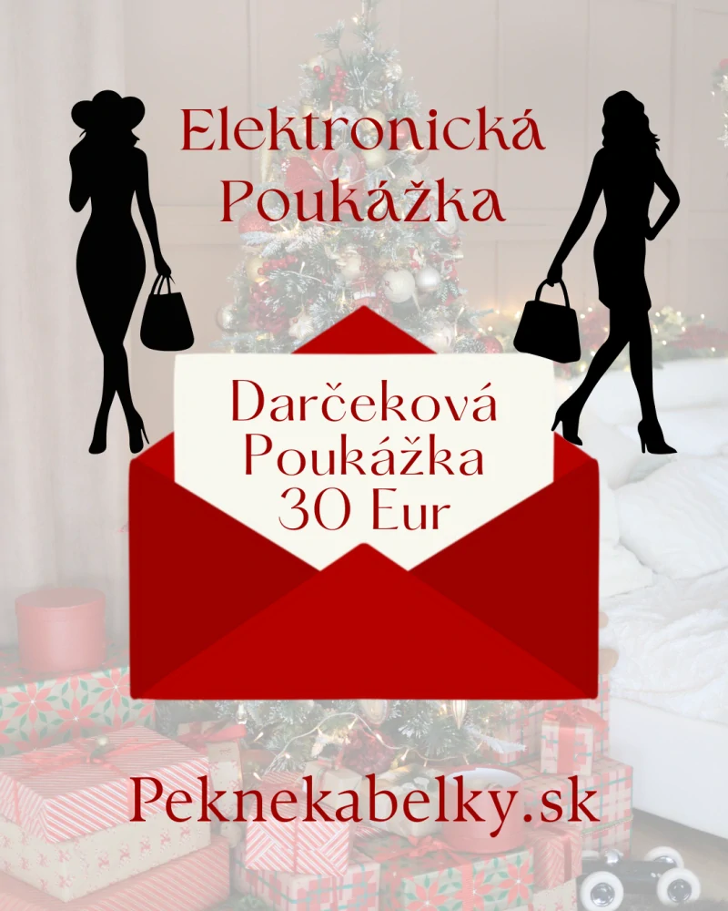Elektronická darčeková poukážka na celý sortiment v hodnote 30 Eur