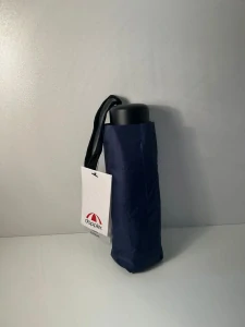 Fiber Fun Uni Navy - dámsky/detsky skladací dáždnik Doppler tmavomodrý 18cm