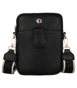 Štýlová malá čierna kabelka Rovicky 21x17x5