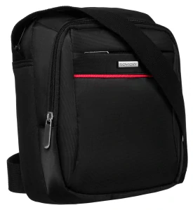 Pánska čierna taška cez plece Rovicky 26x21x8