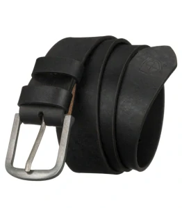 Pánsky kožený opasok Peterson čierny 4/44/120 z pravej kože.