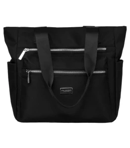 Čierna elegantná taška Peterson 30x29x14