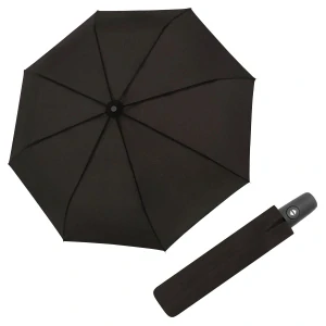 Magic Hit Uni black- čierny pánsky plne automatický dáždnik Doppler 28cm