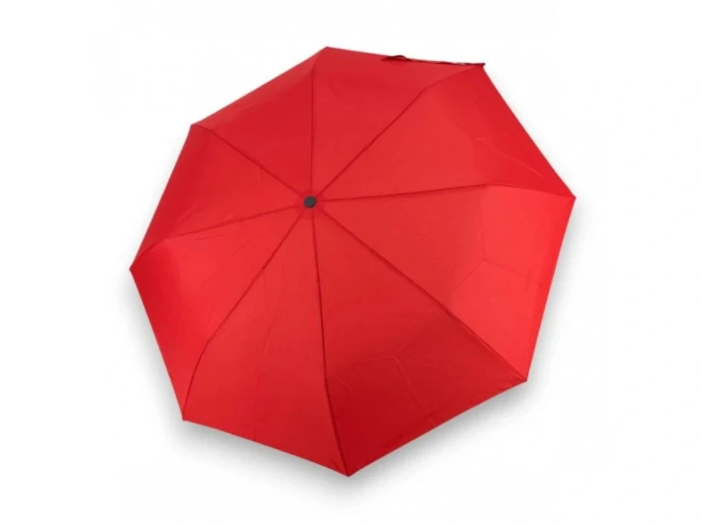 Dámsky červený skladací dáždnik Alu Light Uni Doppler 23cm