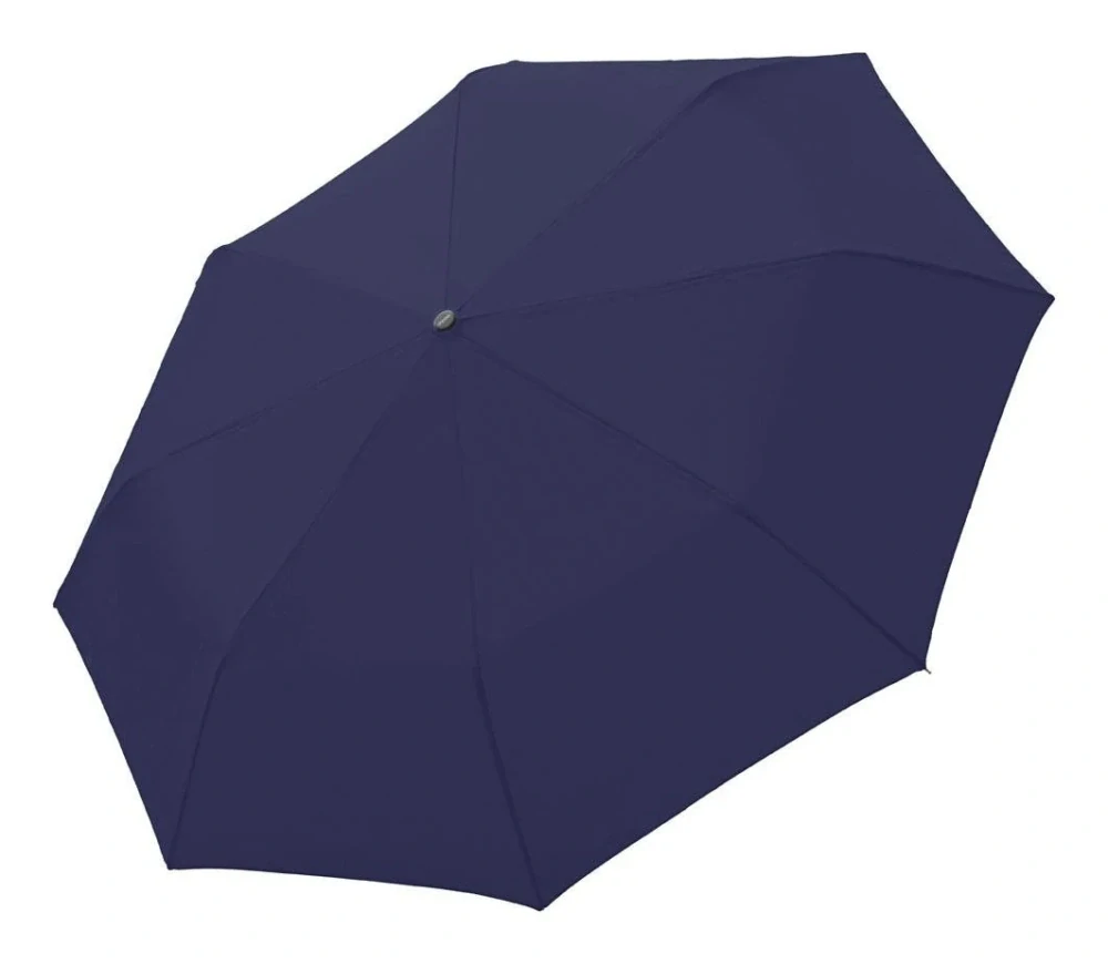 Magic Fiber UNI navy - modrý pánsky plne automatický dáždnik Doppler 27cm