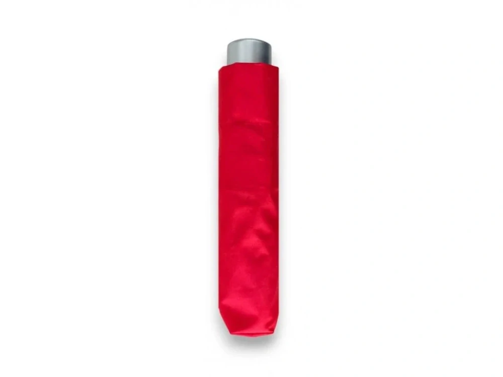Dámsky červený skladací dáždnik Alu Light Uni Doppler 23cm