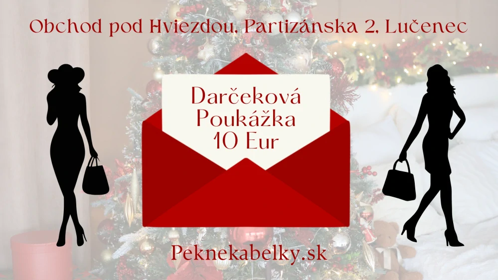 Elektronická darčeková poukážka na celý sortiment v hodnote 10 Eur