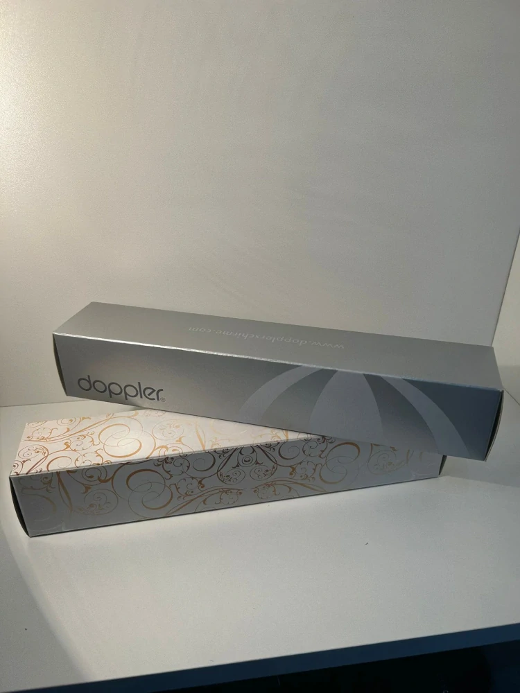 Fiber Fun Ocean - dámsky/detsky skladací dáždnik Doppler tmavomodrý vzorovaný 18cm