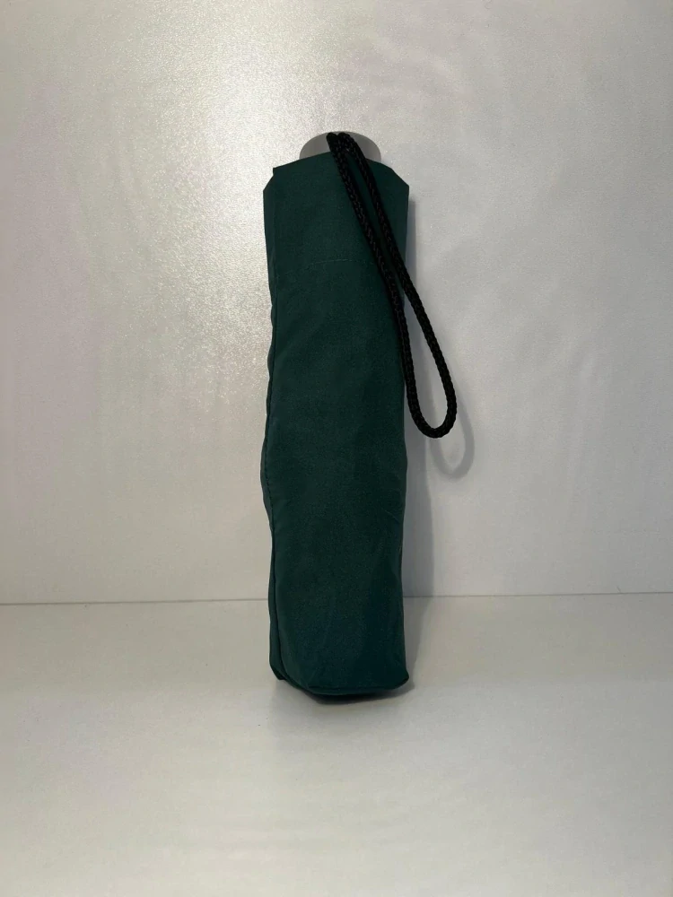 Dámsky tmavozelený skladací dáždnik Alu Light Uni Doppler 23cm