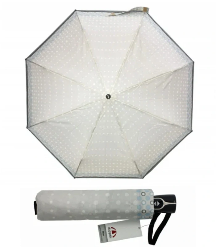 Fiber Magic Pearl dámsky plne automatický dáždnik Doppler vzorovaný 28cm