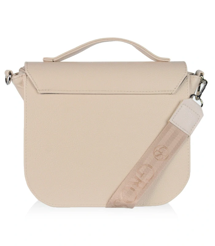 Béžová crossbody kabelka s rúčkou GROSSO 25x22x12