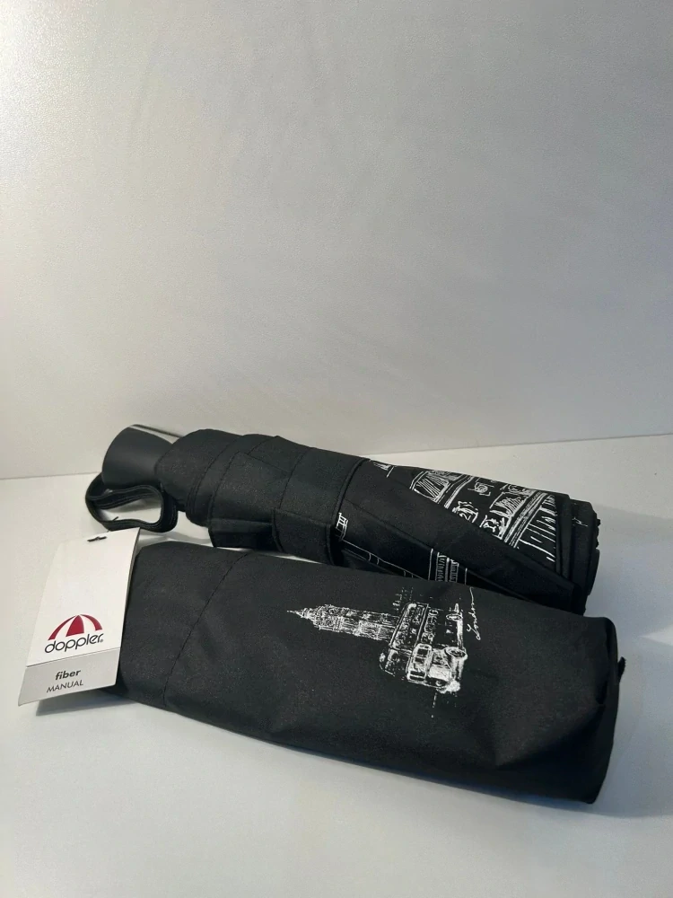 Mini Fiber London - skladací dáždnik Doppler Londýn 25cm