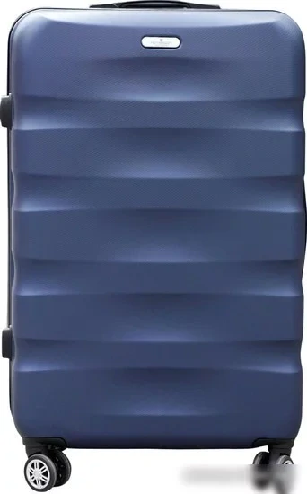 🧳 Malý tmavomodrý cestovný kufor Peterson z polykarbonátu ABS – veľkosť S 55×35×23 cm