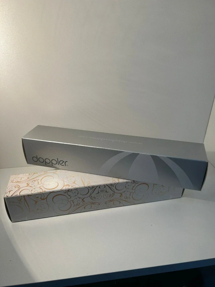 Havanna Uni Karo - dámsky skladací dáždnik Doppler béžový károvaný 22cm