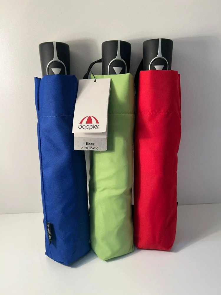 Fiber AC UNI - vystreľovací dáždnik Doppler červený 28cm