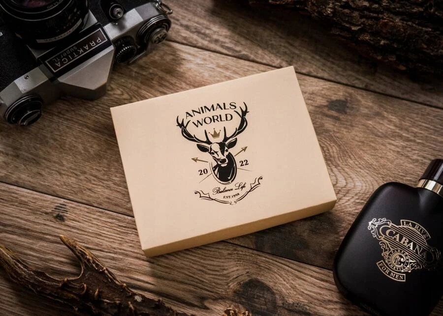 Pánska kožená svetlohnedá peňaženka s koňom Horse cognac 12.5x10x3