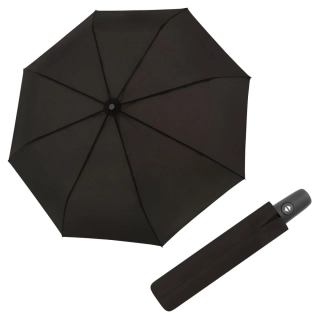 Magic Hit Uni black- čierny pánsky plne automatický dáždnik Derby 28cm