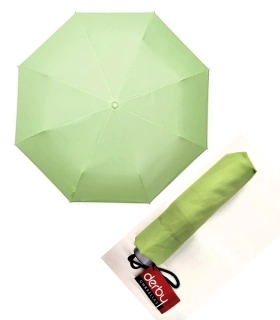 Svetlozelený dámsky skladací dáždnik Alu Light Uni Doppler 23cm