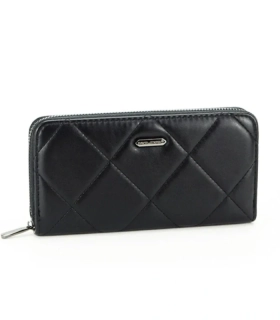 Dámska čierna peňaženka so zipsovým zapínaním David Jones 2 20x10x3