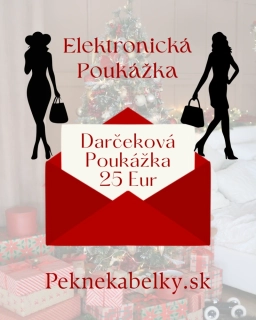 Elektronická darčeková poukážka na celý sortiment v hodnote 25 Eur