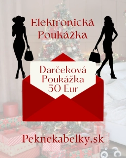 Elektronická darčeková poukážka na celý sortiment v hodnote 50 Eur