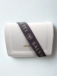 Štýlová béžová crossbody kabelka Salvadore Feretti 25x18x10