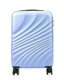 🧳 Malý svetlomodrý cestovný kufor Gregorio z polykarbonátu ABS – veľkosť S 55×38×22 cm